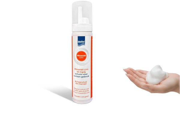 Minoxidil 5% schuim zonder propyleenglycol