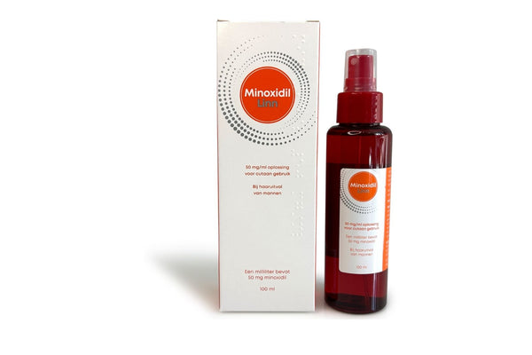 Minoxidil 5% lotion tegen haaruitval